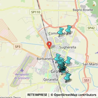 Mappa Via Aurelia Nord, 58100 Grosseto GR, Italia (2.28313)