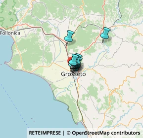 Mappa Via Aurelia Nord, 58100 Grosseto GR, Italia (3.78545)