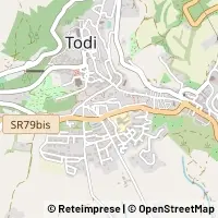 Karte Todi