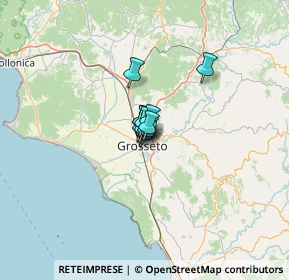 Mappa Via del Bernina, 58100 Grosseto GR, Italia (3.80182)