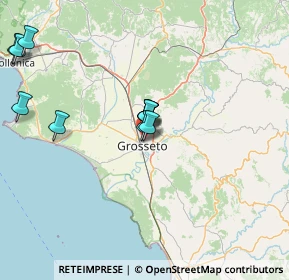 Mappa Via del Bernina, 58100 Grosseto GR, Italia (14.47636)