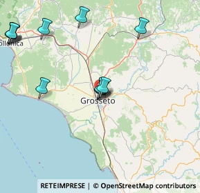 Mappa Via Lago di Bracciano, 58100 Grosseto GR, Italia (19.40167)