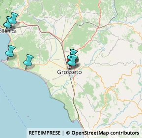 Mappa Via Lago di Bracciano, 58100 Grosseto GR, Italia (14.63182)
