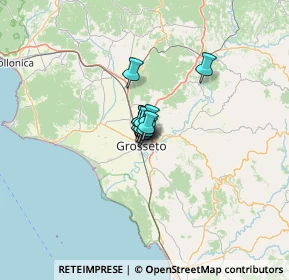 Mappa Via Lago di Bracciano, 58100 Grosseto GR, Italia (3.92909)