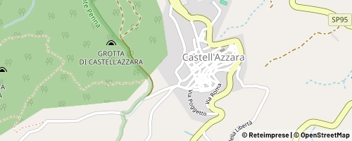 Mappa Castell’Azzara