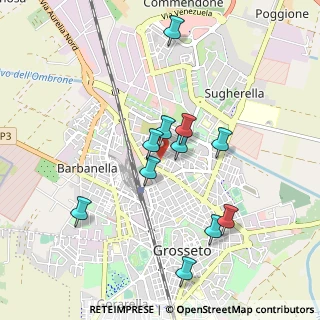 Mappa Via Monte Bianco, 58100 Grosseto GR, Italia (0.89727)