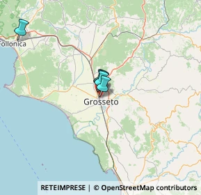 Mappa Via Capo D'Istria, 58100 Grosseto GR, Italia (55.75933)