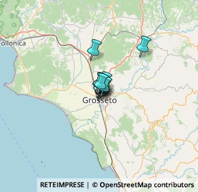 Mappa Via Monte Bianco, 58100 Grosseto GR, Italia (3.58727)