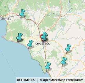 Mappa Via Monte Bianco, 58100 Grosseto GR, Italia (14.85818)