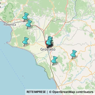 Mappa Via Monte Bianco, 58100 Grosseto GR, Italia (9.46273)