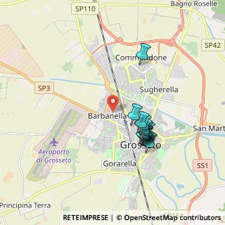 Mappa Via Giovanni Prati, 58100 Grosseto GR, Italia (1.665)