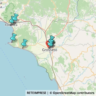 Mappa Via Giovanni Prati, 58100 Grosseto GR, Italia (14.02455)