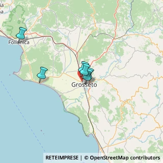 Mappa Via Giovanni Prati, 58100 Grosseto GR, Italia (29.93273)