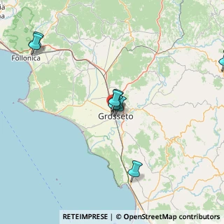 Mappa Via Francesco de Sanctis, 58100 Grosseto GR, Italia (34.62167)