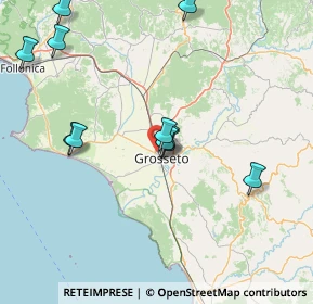Mappa Via Francesco de Sanctis, 58100 Grosseto GR, Italia (16.82818)