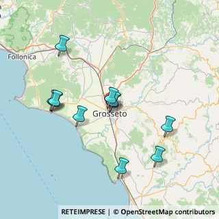 Mappa Via Abruzzo, 58100 Grosseto GR, Italia (14.93545)