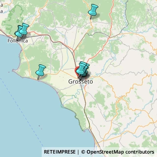 Mappa Via Giacomo Leopardi, 58100 Grosseto GR, Italia (13.58182)