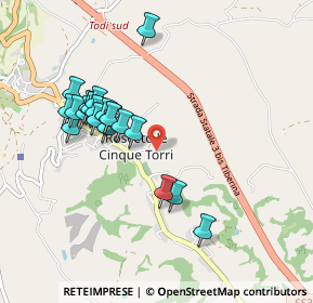 Mappa Via Montelatrone Basso, 06059 Todi PG, Italia (0.929)