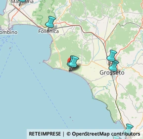 Mappa Sp 3 Del Padule, 58043 Castiglione della Pescaia GR, Italia (28.65286)