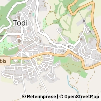 Mapa Todi