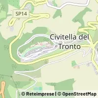 Map Civitella del Tronto