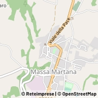 Map Massa Martana
