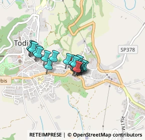 Mappa Via S. Agostino, 06059 Todi PG, Italia (0.25)