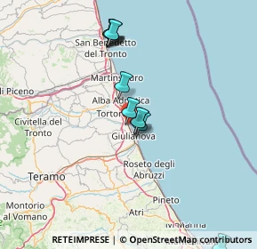 Mappa Lungomare Zara Nord, 64021 Giulianova TE, Italia (16.33417)