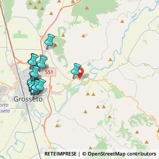 Mappa Grosseto, 58100 Istia d'Ombrone GR, Italia (5.218)