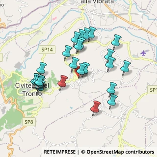Mappa Via Provinciale, 64010 Civitella del Tronto TE, Italia (1.92222)