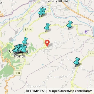 Mappa Via Provinciale, 64010 Civitella del Tronto TE, Italia (2.751)