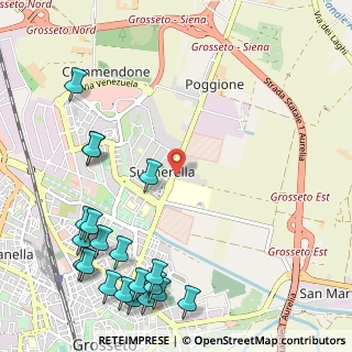Mappa Via Senese 175. Snc, 58100 Grosseto GR, Italia (1.575)