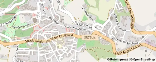 Mappa Todi