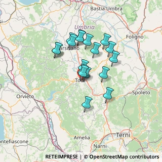 Mappa Voc. Bodoglie, 06059 Todi PG, Italia (11.48889)