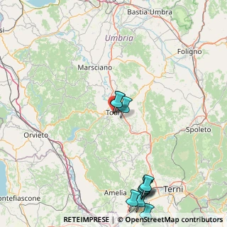 Mappa Circonvallazione Orvietana, 06059 Todi PG, Italia (24.305)