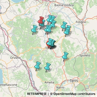 Mappa Circonvallazione Orvietana, 06059 Todi PG, Italia (12.0275)