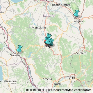 Mappa Circonvallazione Orvietana, 06059 Todi PG, Italia (15.69909)