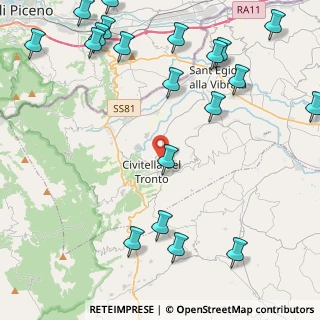 Mappa Frazione Sant'Andrea, 64010 Civitella del Tronto TE, Italia (6.2785)