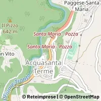 Hartă Acquasanta Terme