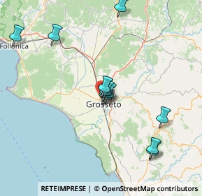 Mappa Strada, 58100 Grosseto GR, Italia (13.58167)