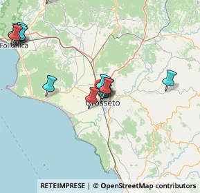 Mappa Strada, 58100 Grosseto GR, Italia (17.57857)