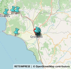 Mappa Strada, 58100 Grosseto GR, Italia (10.57545)