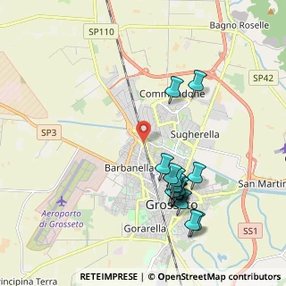 Mappa Strada, 58100 Grosseto GR, Italia (2.16688)
