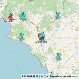 Mappa Via Alessandro Manzoni, 58100 Grosseto GR, Italia (21.4025)