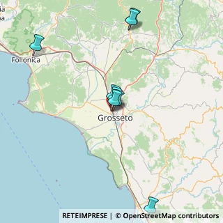 Mappa Via Alessandro Manzoni, 58100 Grosseto GR, Italia (33.94533)