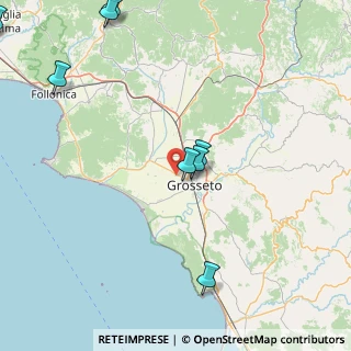 Mappa Comune di Grosseto Località Marrucheto, 58100 Grosseto GR, Italia (28.28182)