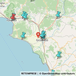Mappa Comune di Grosseto Località Marrucheto, 58100 Grosseto GR, Italia (21.35083)
