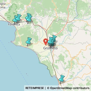 Mappa Comune di Grosseto Località Marrucheto, 58100 Grosseto GR, Italia (17.865)