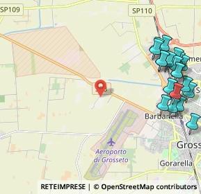 Mappa Comune di Grosseto Località Marrucheto, 58100 Grosseto GR, Italia (2.9665)