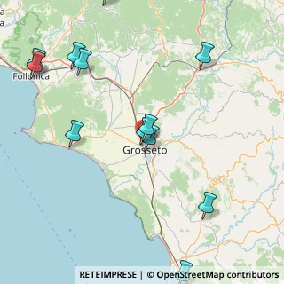 Mappa Via di Francia, 58100 Grosseto GR, Italia (21.4575)